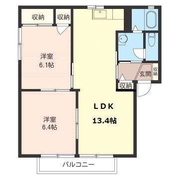 グリーンビューＳ 間取り