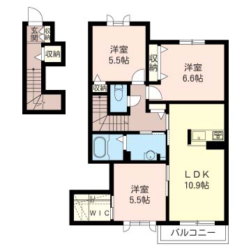 ライトハウス　Ｂ 間取り