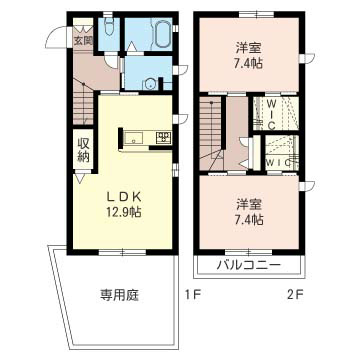 リラフォートＡ 間取り