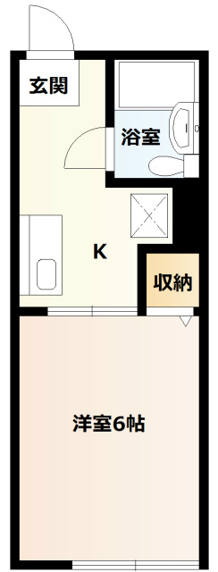 シティハイム　マリオンミキ 間取り