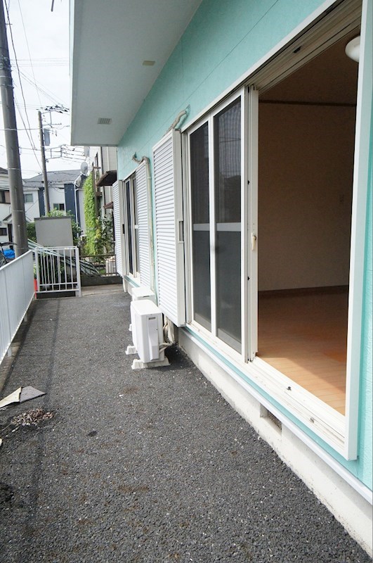 丸和荘 ベランダ