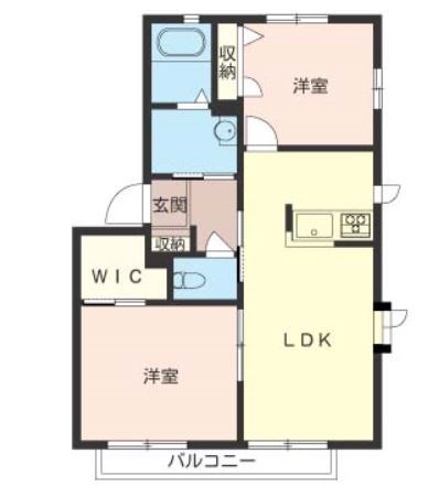 エスポワールⅠ 間取り