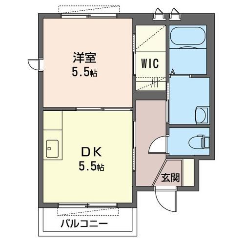グリーンヒルＢ 間取り