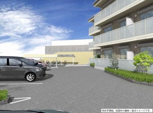 仮称）伊勢原市池端マンション 駐車場